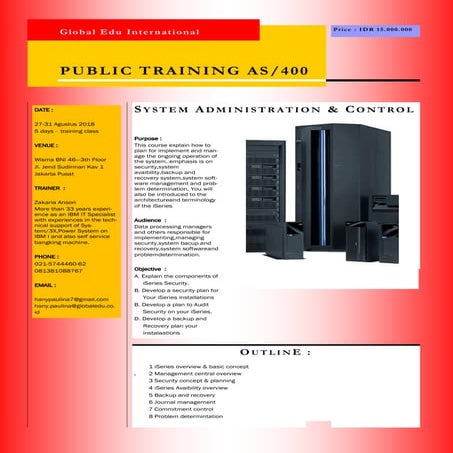 Pelatihan AS/400 | PDF