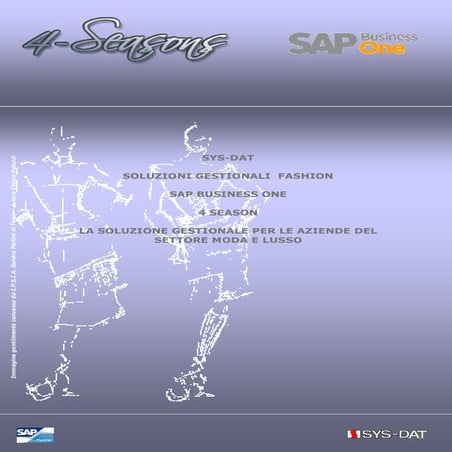 SYS-DAT 4.Seasons Scheda Prodotto