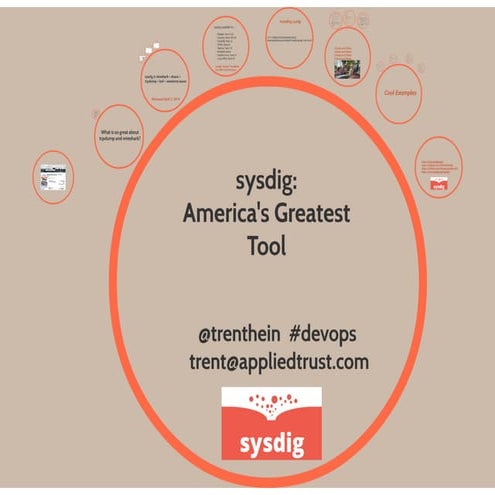 BLUG Presentation - sysdig - Feb 2017