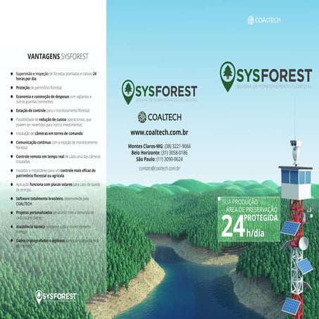 SYSFOREST - Sistema de Monitoramento Florestal | PDF