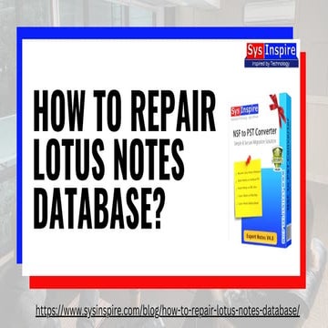 How to Extract Data from Lotus Notes Database? | DOCX