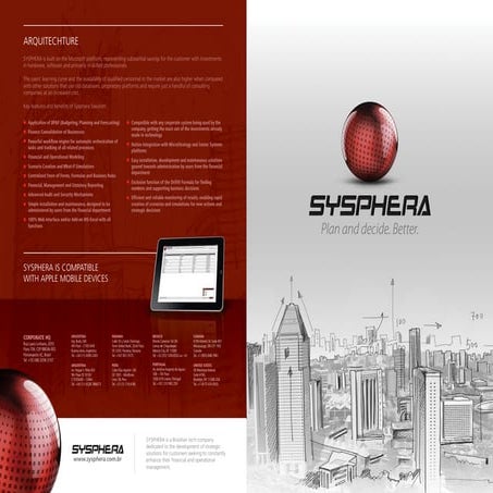 Sysphera Brochure - English Version
