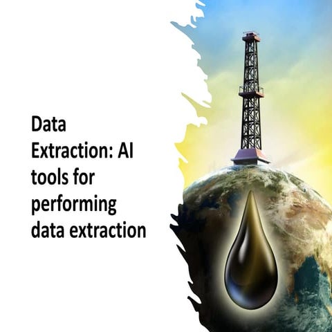 AI tools in Data Extraction - Dr Cyril Boateng