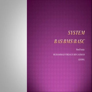 System building management