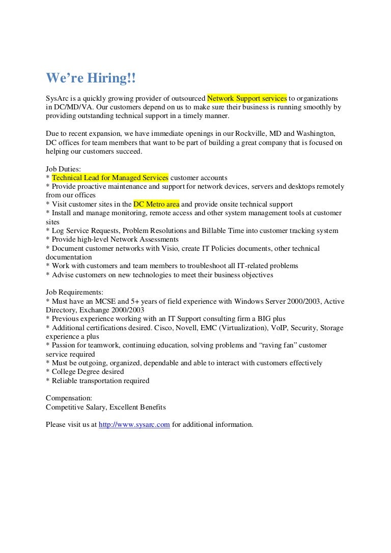 system administrator job description press release 2 5 09 job description for benefits administrator