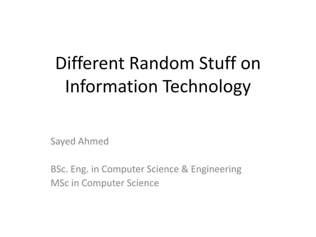 System analysis and_design