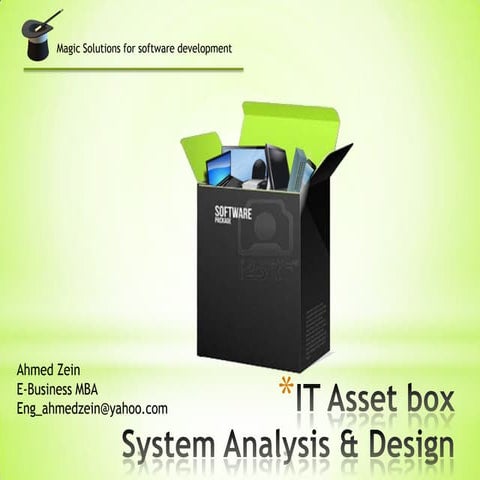 System analysis and design mobile inventory