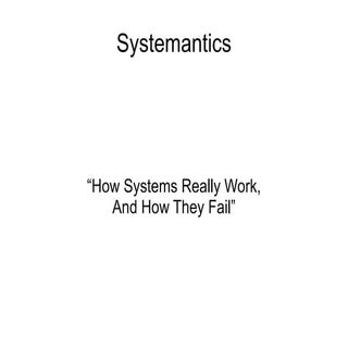 Systemantics