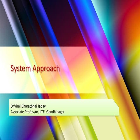 System approach