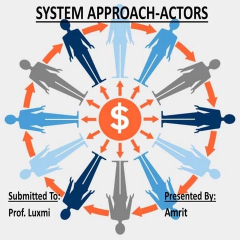 System approach actors | PPTX