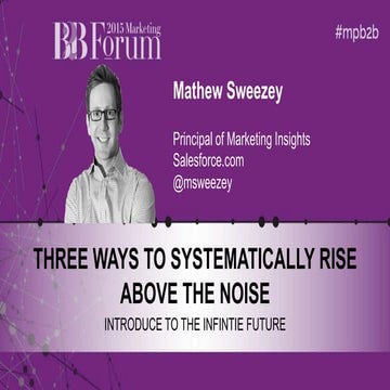 Systematically Rising Above the Noise