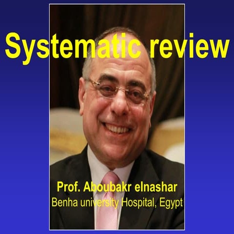 Systematic review
