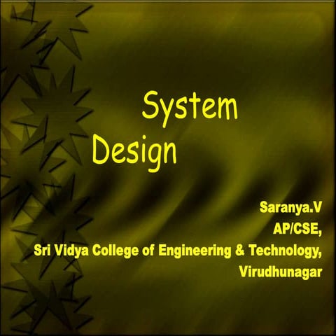 System design