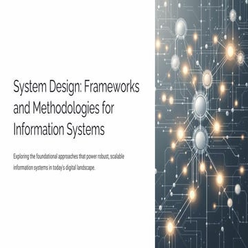 Comprehensive System Design Frameworks and Methodologies for Scalable ...