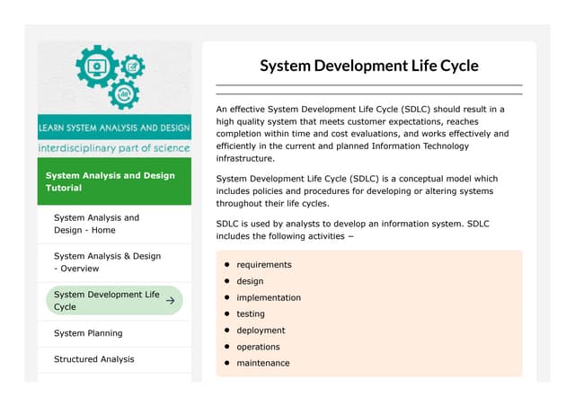 System Development Life Introductioncycle Pdf System Development Life Introductioncycle Pdf