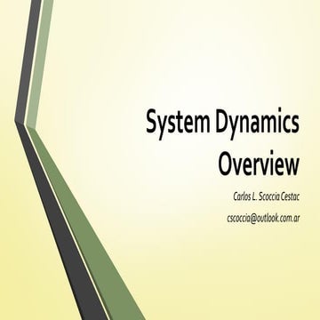 System dynamics overview | PPT