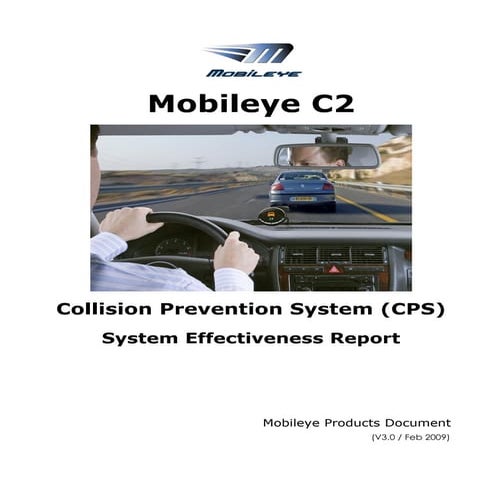 Mobileye presentation | PPTX