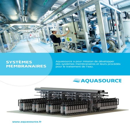 Systemes membranaires aquasource 2013