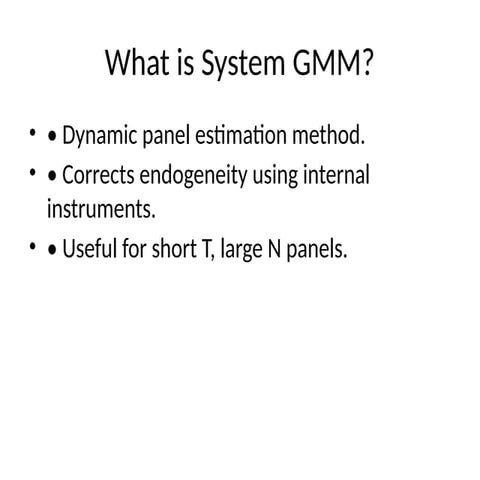 System_GMM_Teaching_Slides for introduction | PPTX