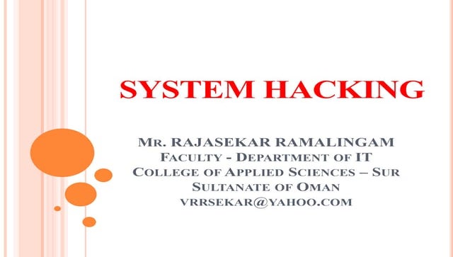 System hacking