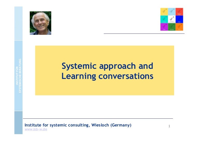 Systemic Approach and Learning Conversations