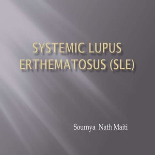 Systemic lupus erthematosus (sle) [...