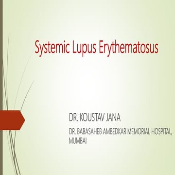 Systemic lupus erythematosus