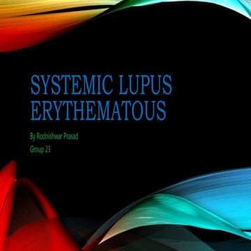 Systemic lupus erythematous