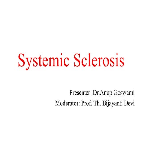 Systemic sclerosis