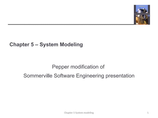 SystemModel5PresentationSYSTEMSmodeling.ppt