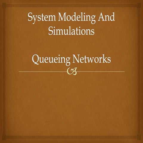 System modeling and simulations