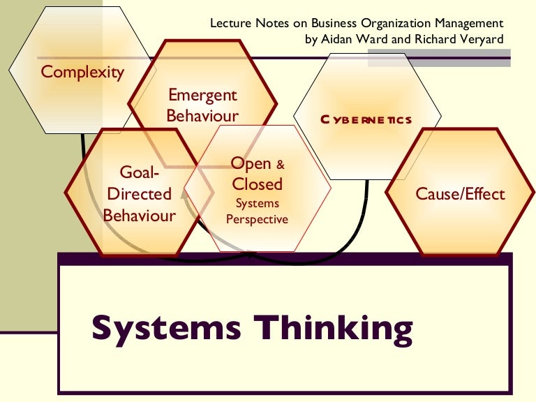 Systems Thinking