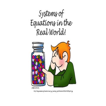 Systems in the Real World!