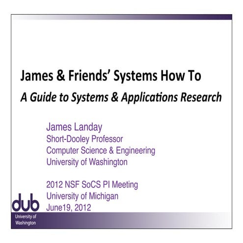 Systems research-socspi-2012-06-19