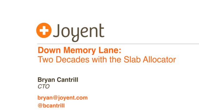 Down Memory Lane: Two Decades with ...