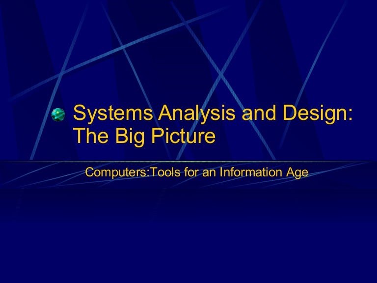 Systems Analysis And Design 2
