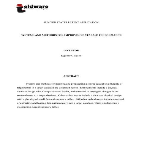 Systems and methods for improving database performance