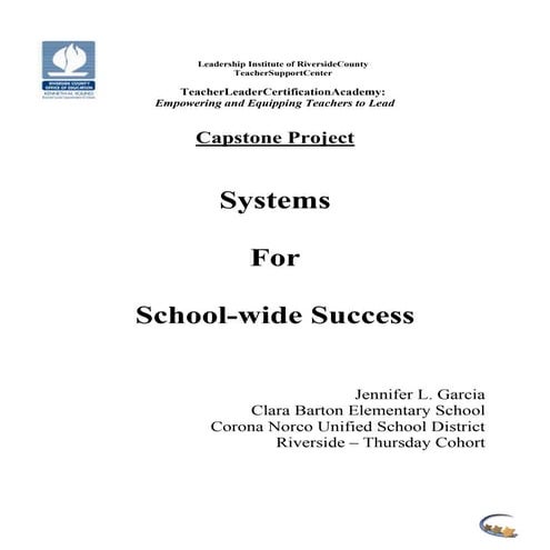 Systems cover sheet
