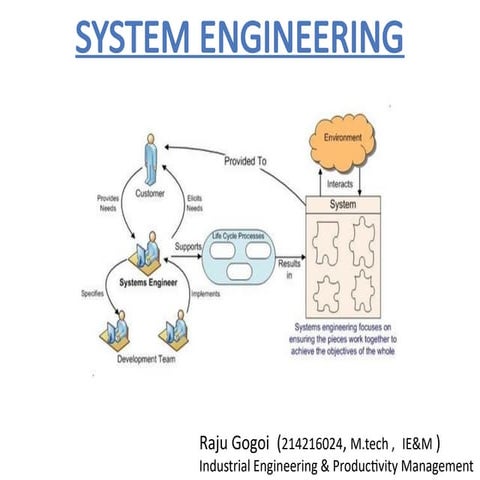 overview on system engineering: applications