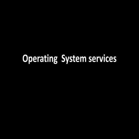 System service