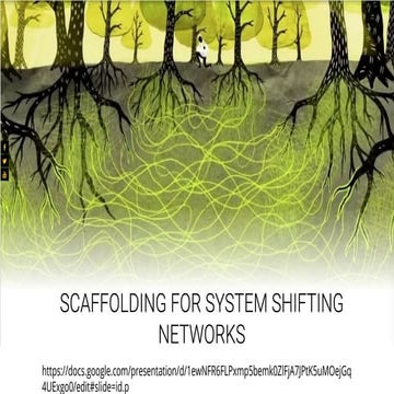 LLC Webinar Series | Scaffolding for System Shifting Networks