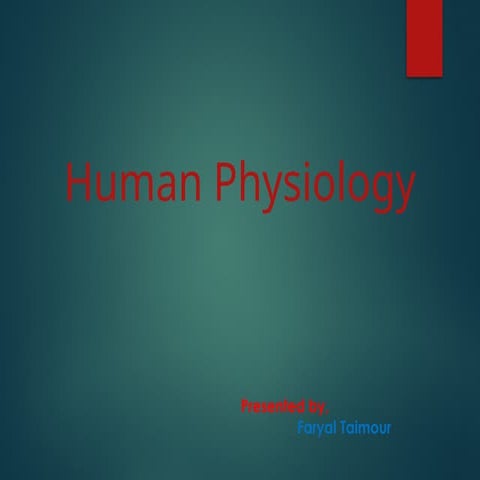 Systems of human body | PPTX