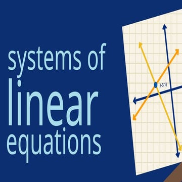 Comprehensive Guide to Systems of Linear Equations: Types, Solutions ...