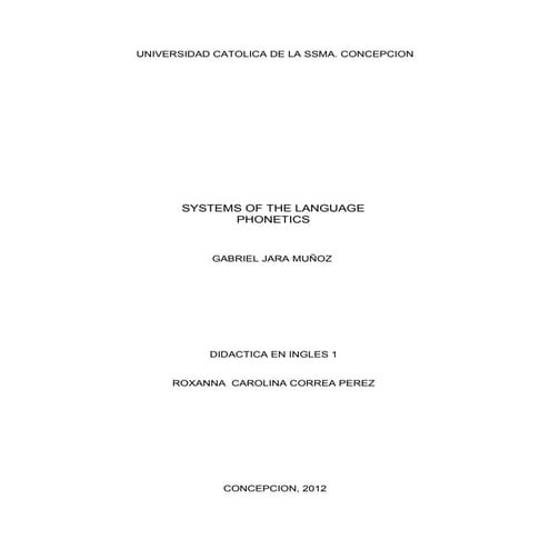 Systems of the language phonetics