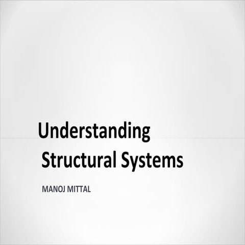 Systems & structural systems