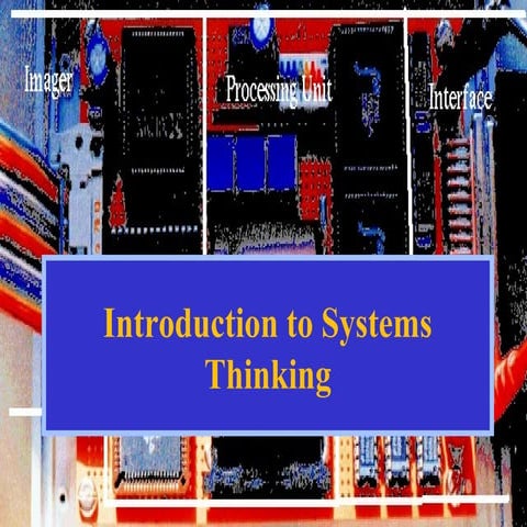 Systems thinking