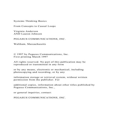 Systems Thinking BasicsFrom Concepts to Causal LoopsVi.docx