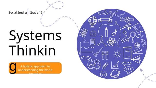 Introduction to System Thinking | PDF