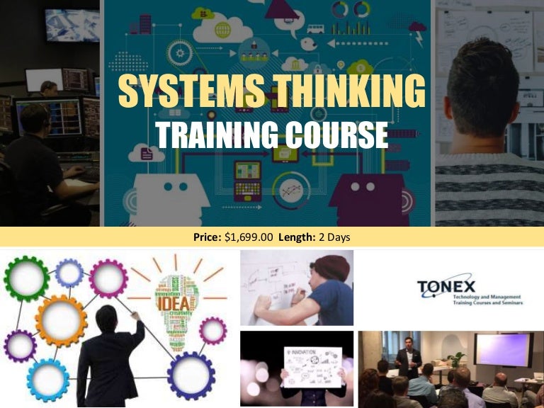 Systems thinking training course