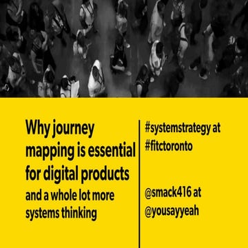 System strategy: the essential framework for driving customer experience and ...